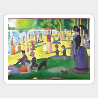 Georges Seurat A Sunday On La Grande Jatte Magnet